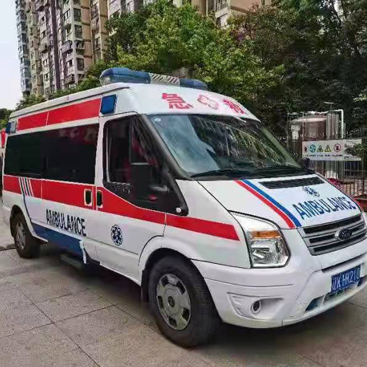 永嘉长途救护车护送病人返乡